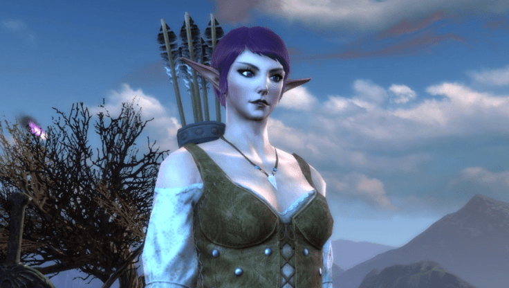 My new Hunter on the Faeblight server.